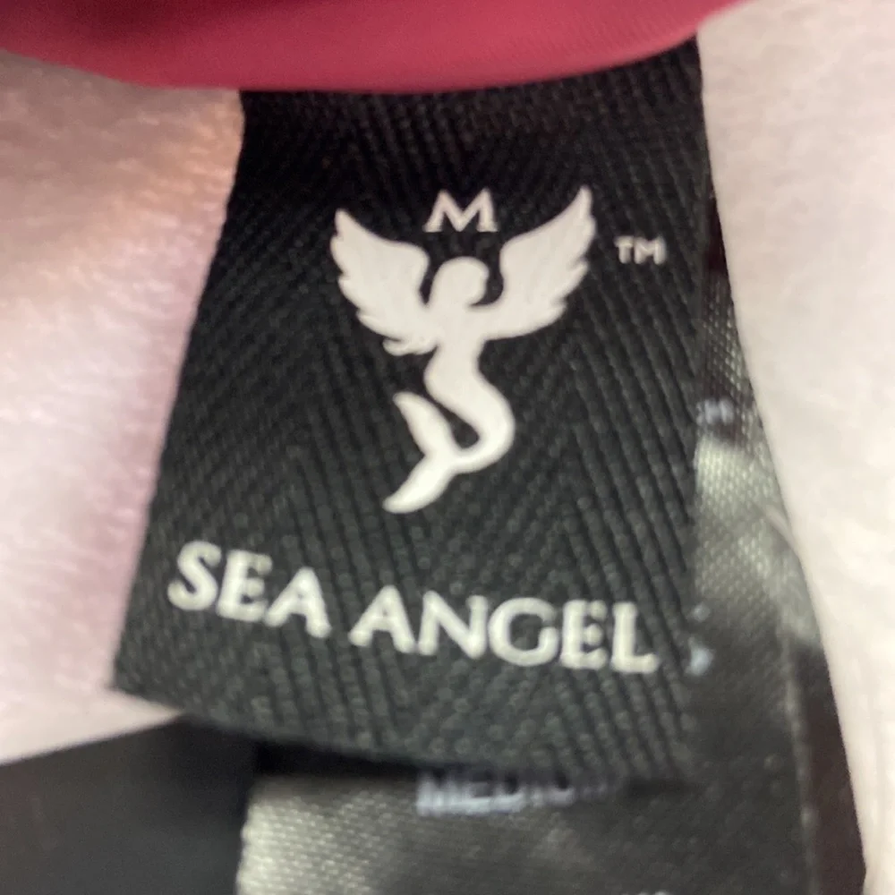 Sea Angel Wine One-Piece Swimsuit NWT Size M